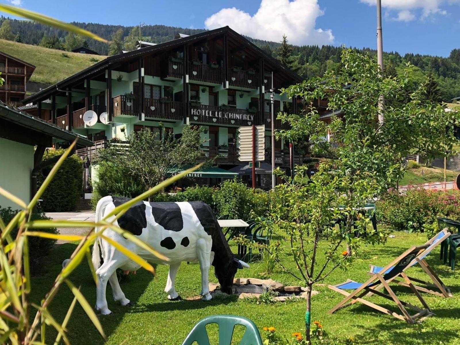 Hotel Le Chinfrey Les Gets Bagian luar foto